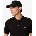 Lacoste Polo regular fit in cotone Pima DH2050 Nero