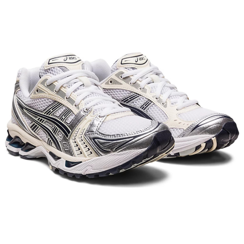ASICS Gel-Kayano 14 Sneaker Unisex 1202A105 Bianco/Argento