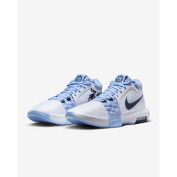 Nike LEBRON Witness VIII HQ2139 Bianco/Celeste