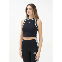Adidas Canotta Color-Pop Cotton Crop  JG4180 Nero