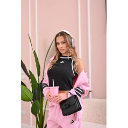 Adidas Canotta Color-Pop Cotton Crop  JG4180 Nero