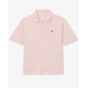 Lacoste Polo Donna fluida relaxed fit in piqué PF1123 Rosa