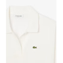 Lacoste Polo Donna fluida relaxed fit in piqué PF1123 Panna