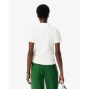 Lacoste Polo Donna Slim fit regolabile in piqué PF9589 Bianco