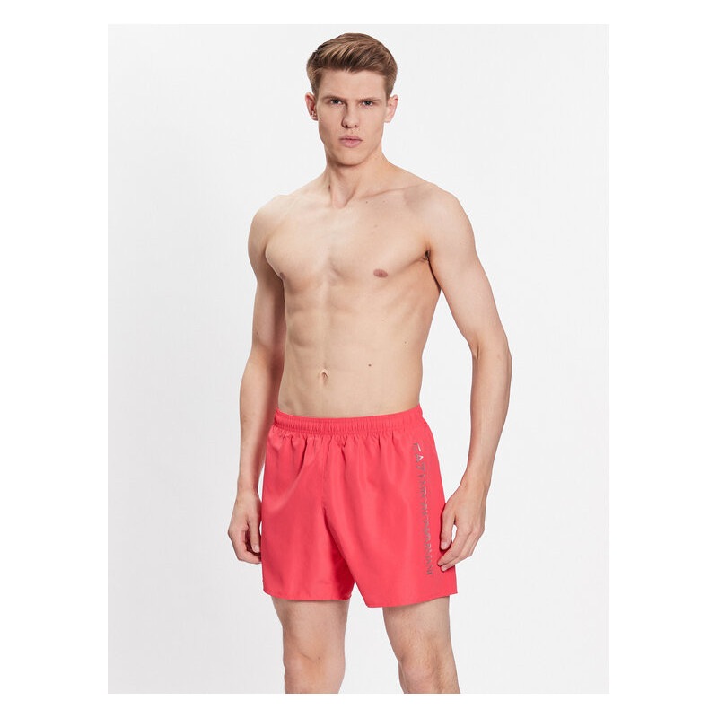 Armani EA7  Costume Logo Swim Shorts 902000 Fluo Pink