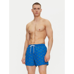 LACOSTE COSTUME DA BAGNO CON COCCODRILLO STAMPATO MH7188 BLU