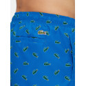 LACOSTE COSTUME DA BAGNO CON COCCODRILLO STAMPATO MH7188 BLU