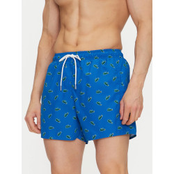 LACOSTE COSTUME DA BAGNO CON COCCODRILLO STAMPATO MH7188 BLU