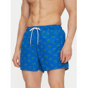 LACOSTE COSTUME DA BAGNO CON COCCODRILLO STAMPATO MH7188 BLU