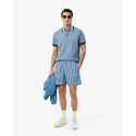 Lacoste Boxer mare midi con stampa con monogramma MH9086 Azzurro