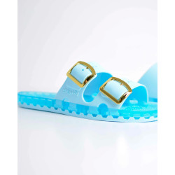 Sensi Ciabatta Donna La Jolla Flamingo 4151FL Celeste