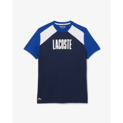Lacoste T-shirt sportiva color block TH8975 Blu / Azzurro