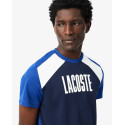 Lacoste T-shirt sportiva color block TH8975 Blu / Azzurro