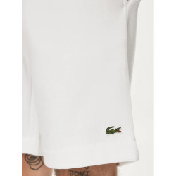 Lacoste Pantaloncini sportivi Uomo Regular Fit GH9860 Bianco