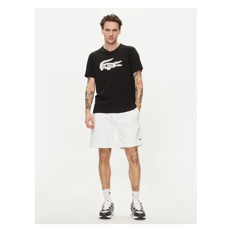 Lacoste Pantaloncini sportivi Uomo Regular Fit GH9860 Bianco