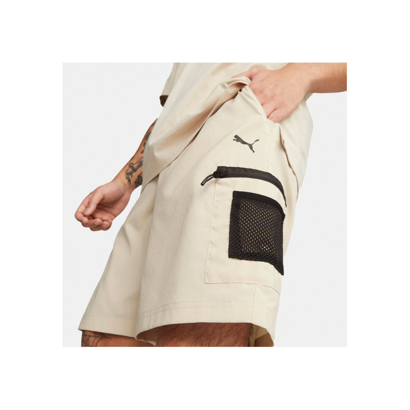 Puma Bermuda Uomo Open Road 673403 Cream