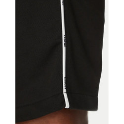 Lacoste Shorts in cotone con profili con logo GH9896 Nero