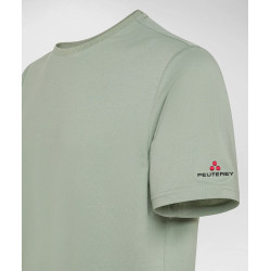PEUTEREY T-SHIRT STRETCH IN COTONE E SETA ZOLE BEIGE