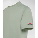 PEUTEREY T-SHIRT STRETCH IN COTONE E SETA ZOLE BEIGE
