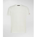 PEUTEREY T-SHIRT STRETCH IN COTONE E SETA ZOLE BEIGE