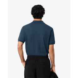 Polo Lacoste L.12.12 di taglio classico in petit piqué Azzurro