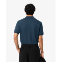 Polo Lacoste L.12.12 di taglio classico in petit piqué Azzurro