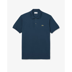 Polo Lacoste L.12.12 di taglio classico in petit piqué Azzurro