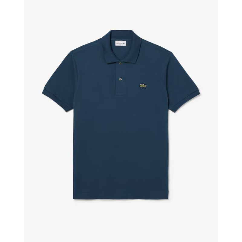 Polo Lacoste L.12.12 di taglio classico in petit piqué Azzurro