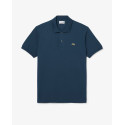 Polo Lacoste L.12.12 di taglio classico in petit piqué Azzurro