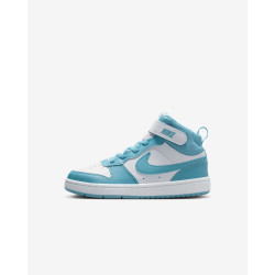 NIKE Court Borough Mid 2 CD7783 Perla/Celeste Unisex Bambino