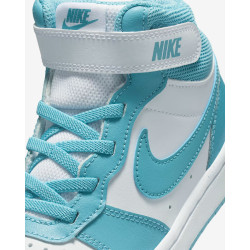 NIKE Court Borough Mid 2 CD7783 Perla/Celeste Unisex Bambino