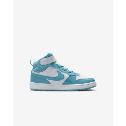 NIKE Court Borough Mid 2 CD7783 Perla/Celeste Unisex Bambino