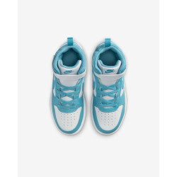 NIKE Court Borough Mid 2 CD7783 Perla/Celeste Unisex Bambino