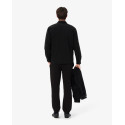 Lacoste Pantaloni della tuta Unisex in cotone XH2750 Nero
