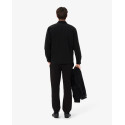 Lacoste Pantaloni della tuta Unisex in cotone XH2750 Nero