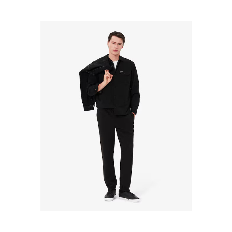 Lacoste Pantaloni della tuta Unisex in cotone XH2750 Nero