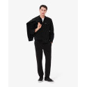 Lacoste Pantaloni della tuta Unisex in cotone XH2750 Nero