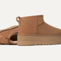 UGG Donna Stivali Classic Ultra Mini Platform 1135092 Camel