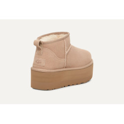 UGG Donna Stivali Classic Ultra Mini Platform 1135092 Sand