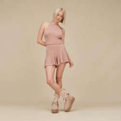 UGG Donna Stivali Classic Ultra Mini Platform 1135092 Sand