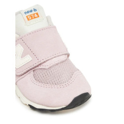 NEW BALANCE 574 NEW-B HOOK & LOOP SCARPE BAMBINA PINK