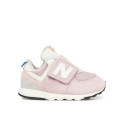 NEW BALANCE 574 NEW-B HOOK & LOOP SCARPE BAMBINA PINK