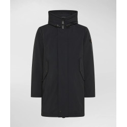 copia di PEUTEREY KASA KP 01  Parka in tessuto a tre starti Nero