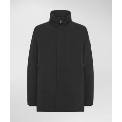 PEUTEREY PEEBLES SRT Giacca stretch con cappuccio estraibile Nero