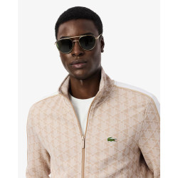 Lacoste Tuta in jacquard con monogramma Paris SH1368 -XH1440 Nero