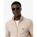 Lacoste Tuta in jacquard con monogramma Paris SH1368 -XH1440 Nero