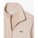 Lacoste Tuta in jacquard con monogramma Paris SH1368 -XH1440 Nero