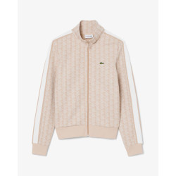 Lacoste Tuta in jacquard con monogramma Paris SH1368 -XH1440 Nero