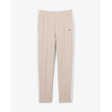 Lacoste Tuta in jacquard con monogramma Paris SH1368 -XH1440 Nero