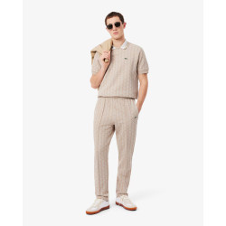 Lacoste Tuta in jacquard con monogramma Paris SH1368 -XH1440 Nero